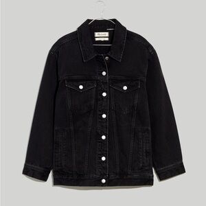 Madewell Black Denim Jacket